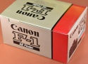 【コレクション向け 未使用】 Canon NEW F-1 AE 【元箱付一式 フィルム1本も通していない】 