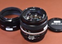 Ai-S NIKKOR 50mm F1.4 【純正メタルフードHS-9付】