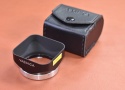 【希 少】YASHICA B30用LENS SHADE 純正専用ケース付 【YASHICA Mat124G等用】※キレイな物をお探しの方必見!!自信ありの逸品!!