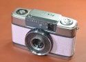 【リメイクカメラ】OLYMPUS PEN-EE モルト交換済 【Olympus D.Zuiko 2.8cm F3.5 レンズ搭載】