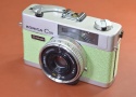 【リメイクカメラ】Konica C35 Flash matic Silver モルト交換済【KONICA HEXANON 38/2.8レンズ搭載】