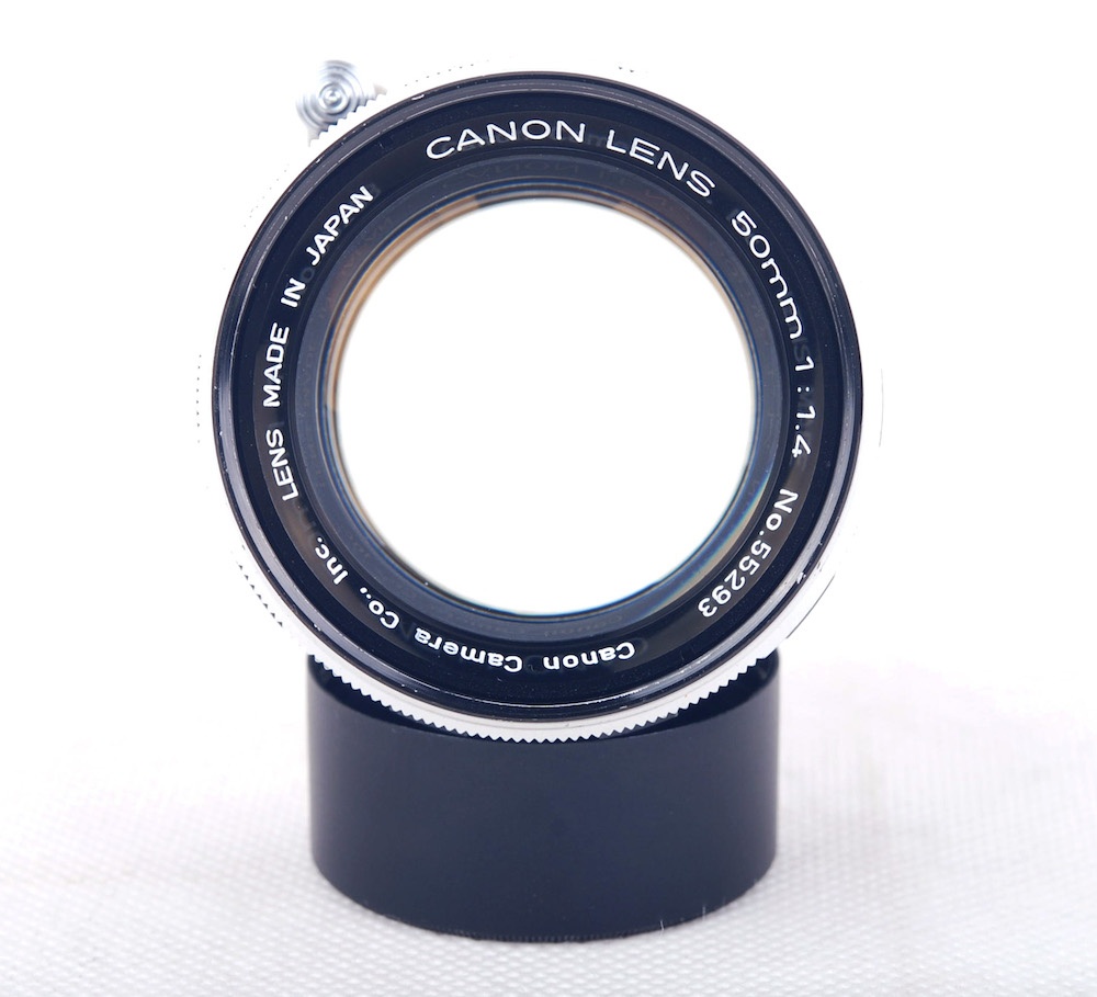 【美品】Canon/キャノン 50/1.4 LTM Leica L39マウント レンズ