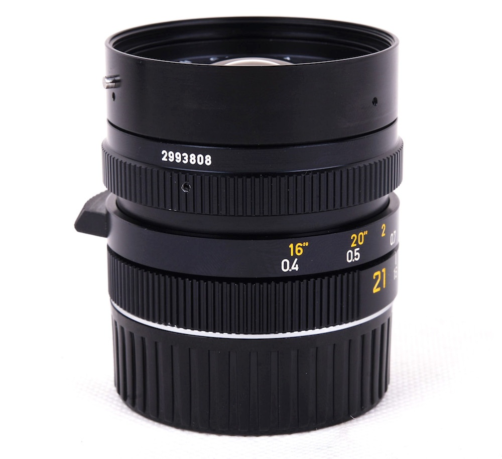 【新同試作品】Leica/ライカ Elmarit-M 21/2.8 E49タイプレンズ 原産フード付