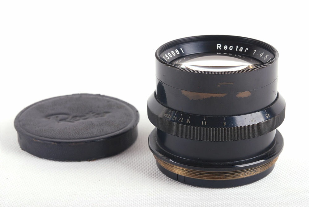 【特価美品】Fujifilm/富士フィルム Fuji photo film Rectar 250/4.5 大判レンズ