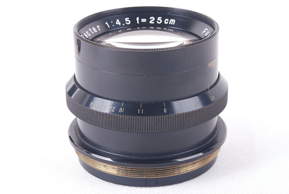 【特価美品】Fujifilm/富士フィルム Fuji photo film Rectar 250/4.5 大判レンズ