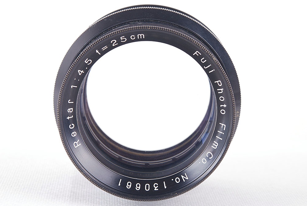 【特価美品】Fujifilm/富士フィルム Fuji photo film Rectar 250/4.5 大判レンズ