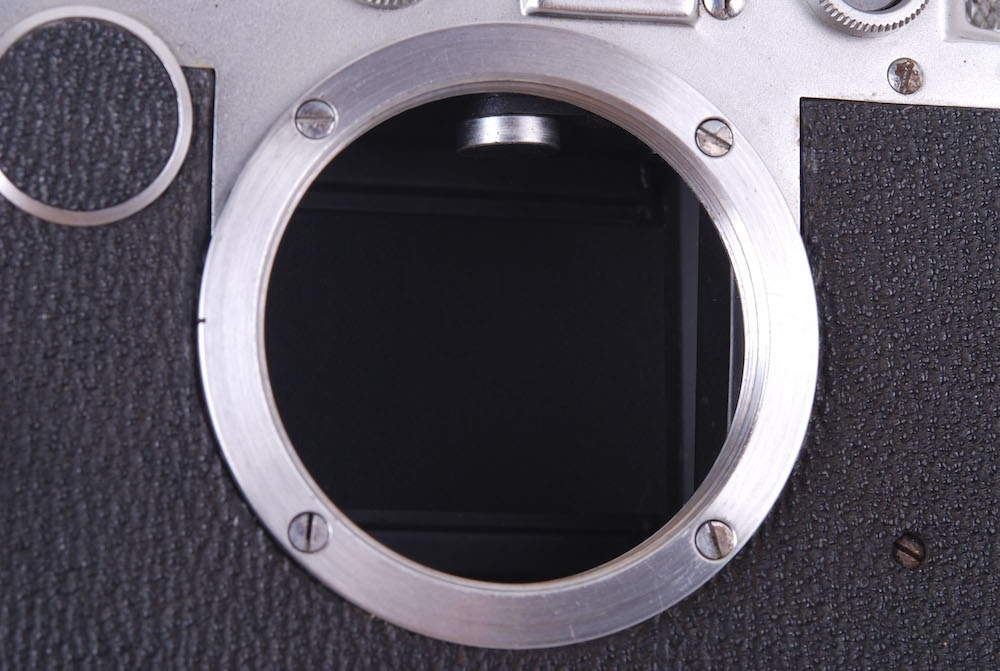 【美品】 Leica/ライカ IIc L39マウント シルバーボディー