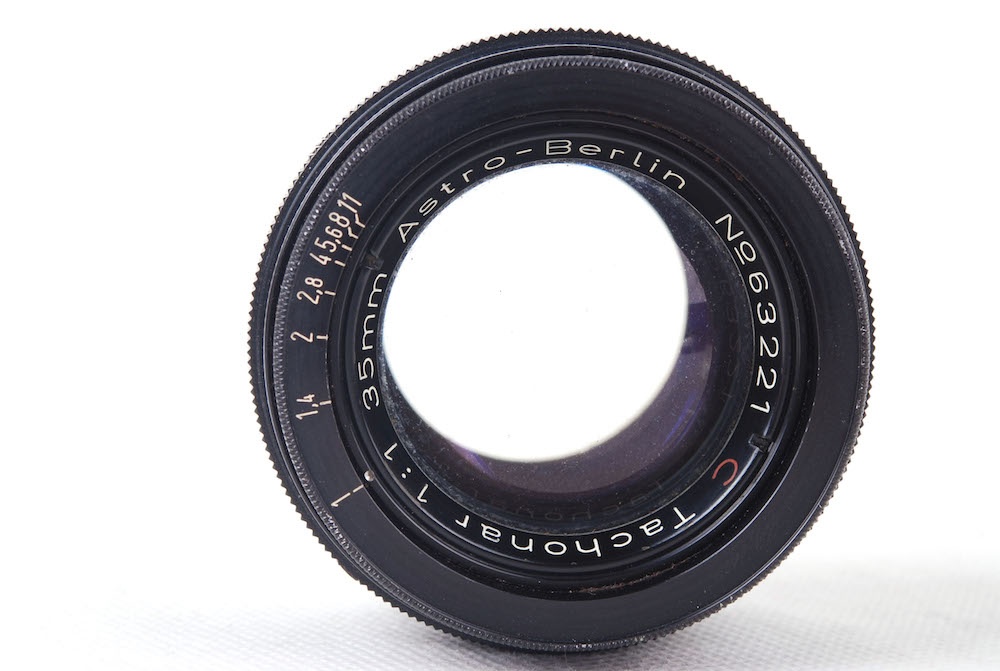 【美品】Astro-Berlin/アストロ・ベルリン Tachonar 35/1.0 Sony/ソニー NEX Eマウント改 ドイツ産 フィルムレンズ