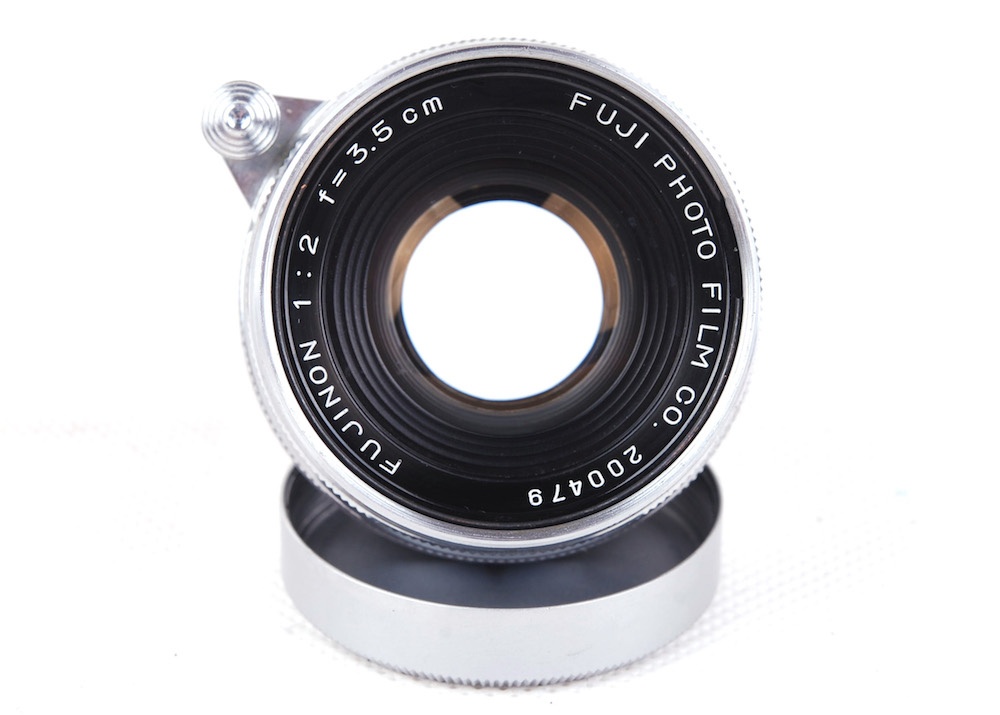 【美品】Fujinon/富士フィルム 35/2 LTM Leica/ライカ L39マウント シルバー レンズ