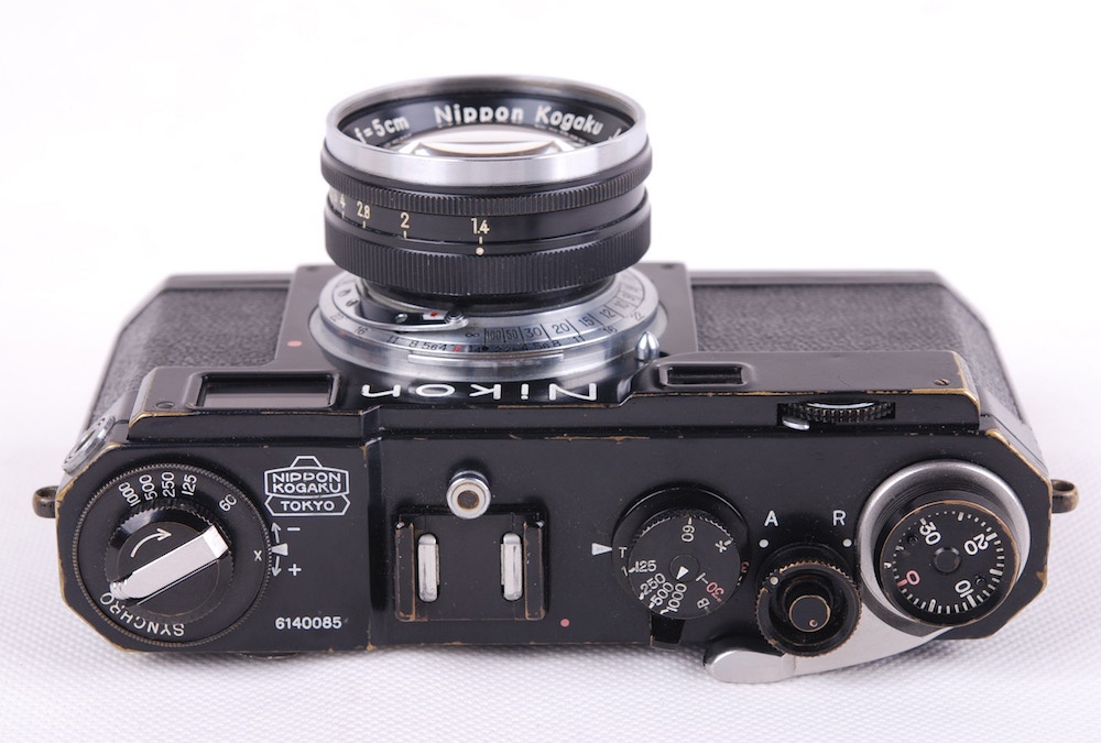 【美品】NIKON/ニコン S2 + Nikkor-S 50/1.4レンズ 初期 ブラックペイント