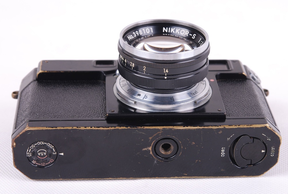 【美品】NIKON/ニコン S2 + Nikkor-S 50/1.4レンズ 初期 ブラックペイント