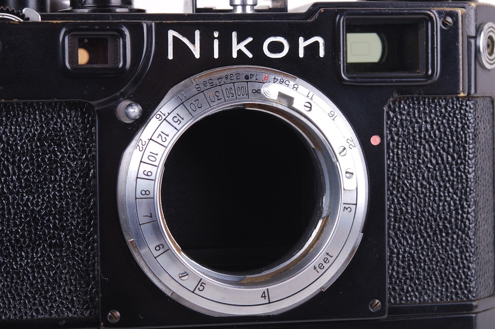 【美品】NIKON/ニコン S2 + Nikkor-S 50/1.4レンズ 初期 ブラックペイント