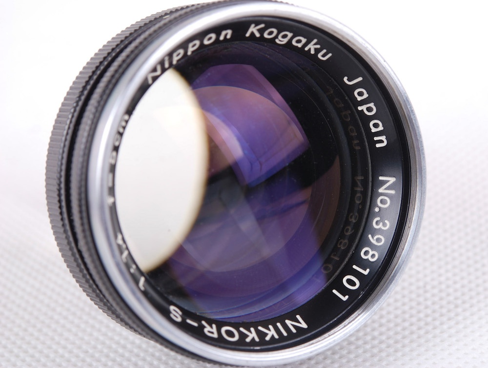 【美品】NIKON/ニコン S2 + Nikkor-S 50/1.4レンズ 初期 ブラックペイント