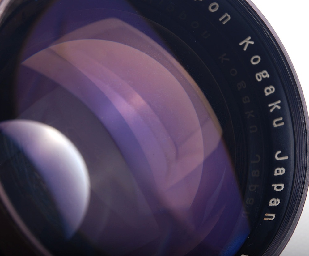 【美品】Nikon/ニコンNippon Kogaku/日本光学 Nikkor-S.C 85/1.5 ブラックペイント RF Sマウント