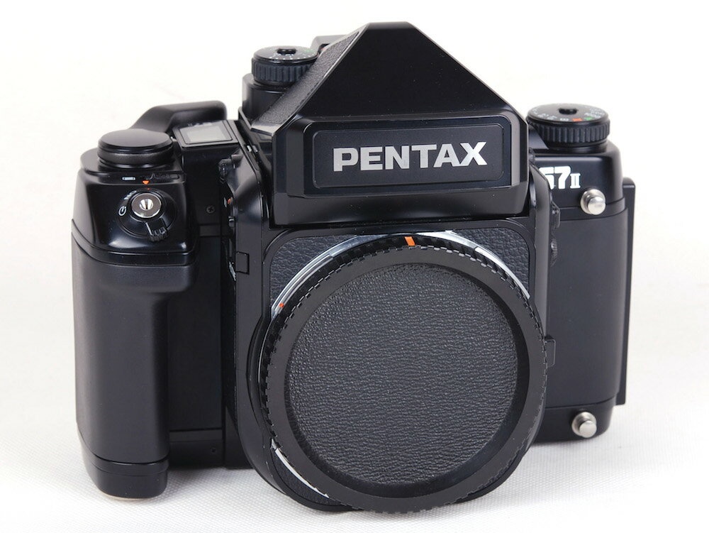 【美品】Pentax/ペンタックス 67II AE 6×7画幅ボディー AEファインダー付