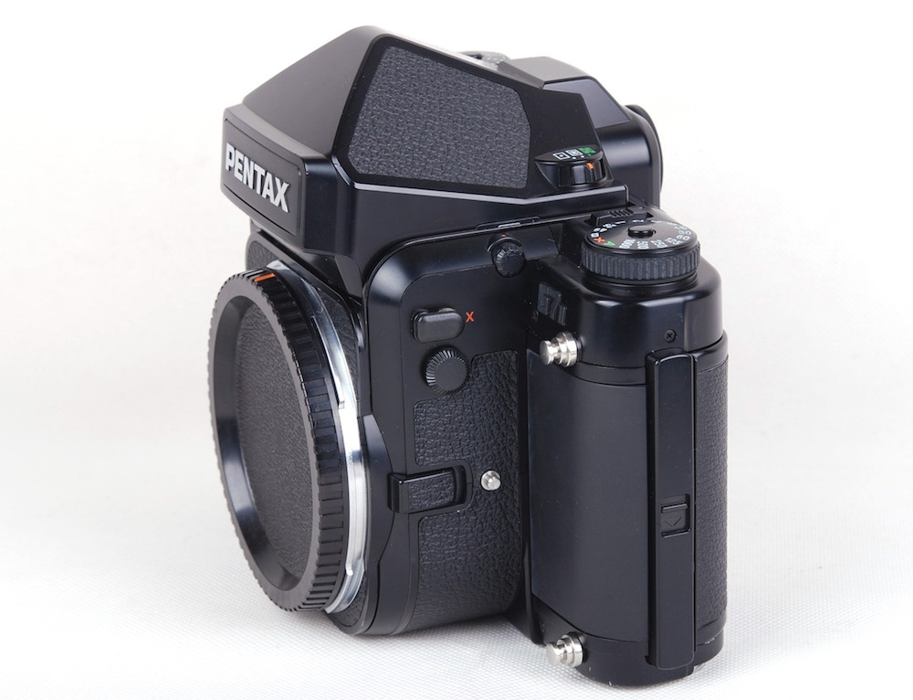 【美品】Pentax/ペンタックス 67II AE 6×7画幅ボディー AEファインダー付
