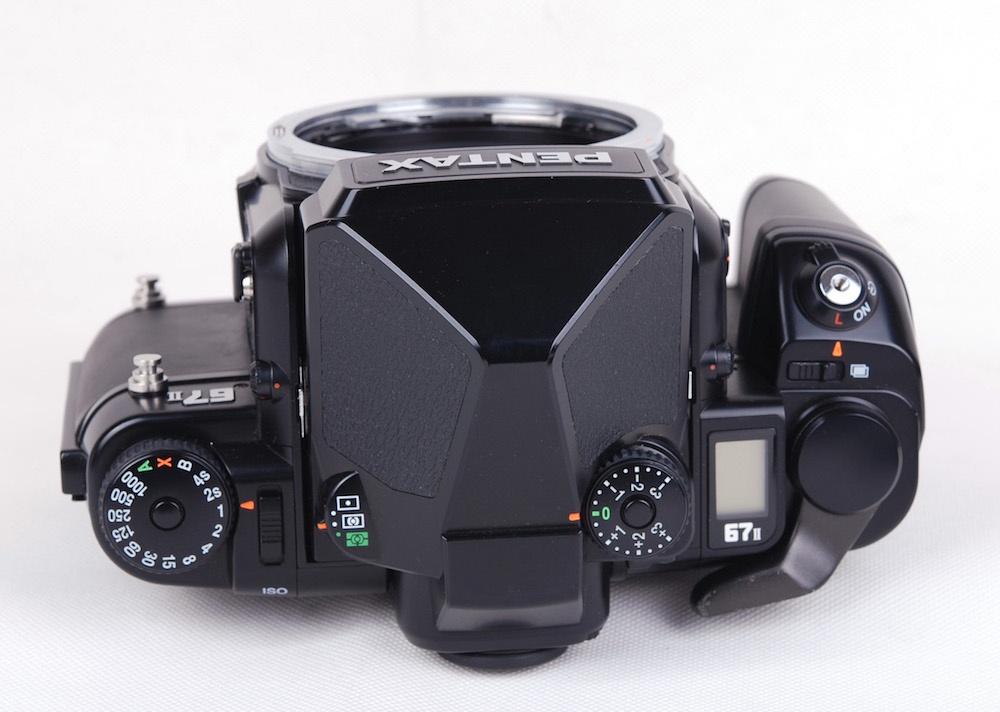 【美品】Pentax/ペンタックス 67II AE 6×7画幅ボディー AEファインダー付