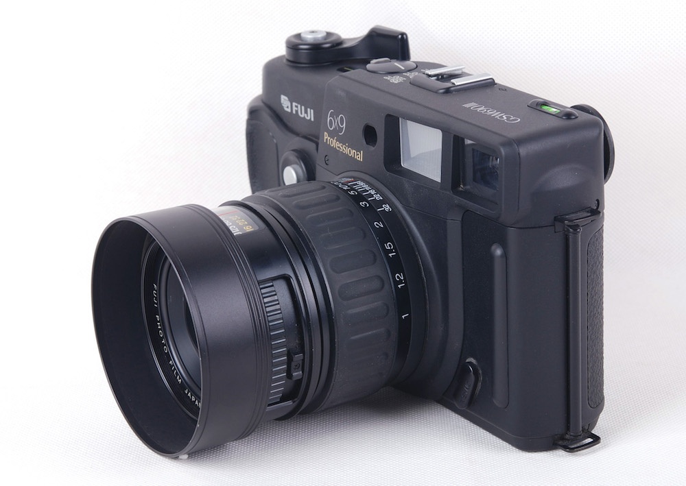 【美品】Fujifilm/富士フィルム GSW690III 6x9中判カメラ 65/5.6レンズ付