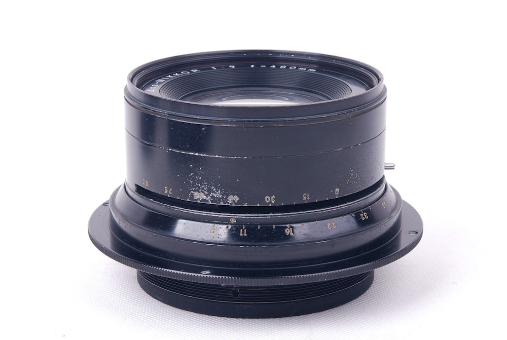 【美品】Nikon/ニコン Apo-Nikkor 480/9 大判レンズ