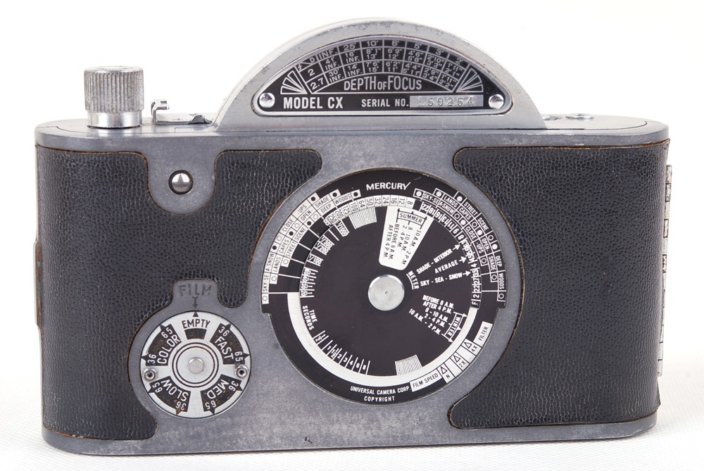 【並品】MERCURY II/マーキュリー II Model CX ハーフサイズカメラ UNIVERSAL TRICOR 35/2.7レンズ付