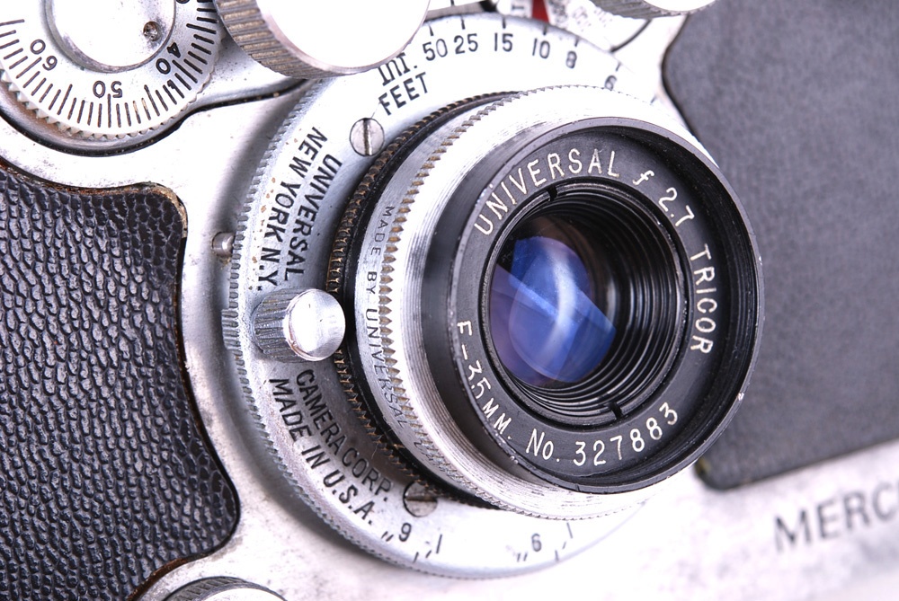 【並品】MERCURY II/マーキュリー II Model CX ハーフサイズカメラ UNIVERSAL TRICOR 35/2.7レンズ付