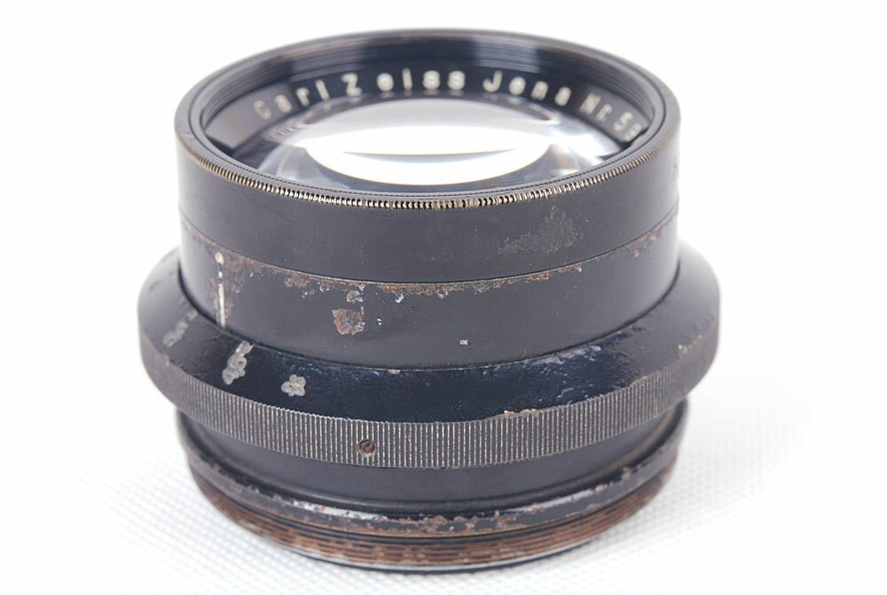 【並品】カール・ツァイス/Carl Zeiss Jena Tessar 210/4.5 大判レンズ