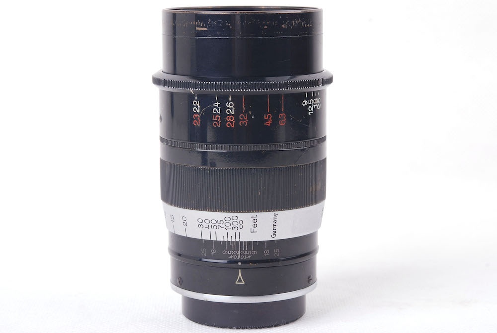 【美品】Leica/ライカ LEITZ Thambar 90/2.2 L39マウント フード、フィルター付