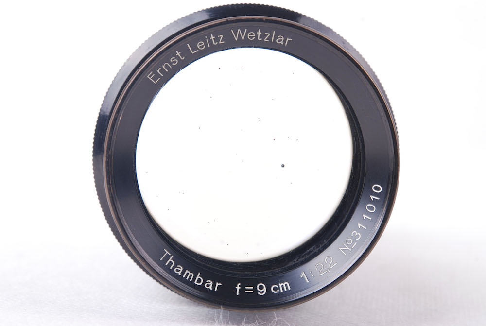 【美品】Leica/ライカ LEITZ Thambar 90/2.2 L39マウント フード、フィルター付