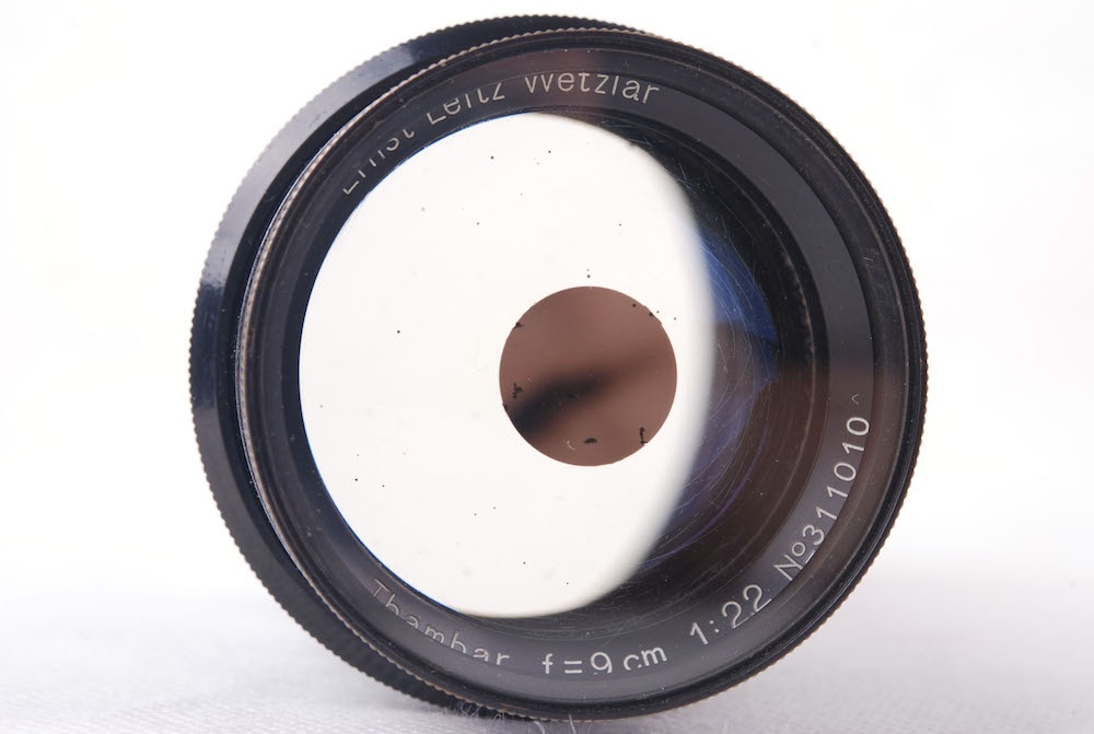 【美品】Leica/ライカ LEITZ Thambar 90/2.2 L39マウント フード、フィルター付