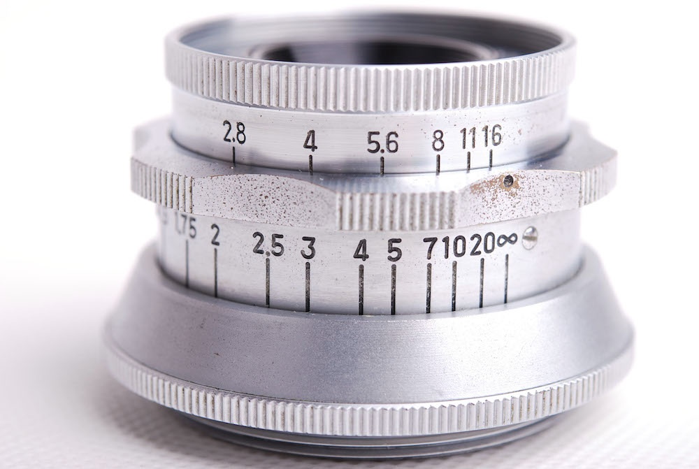 【美品】Minolta/ミノルタ Chiyoko Super Rokkor 45/2.8 シルバーレンズ Leica LTM