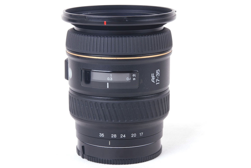 【美品】Minolta/ミノルタ AF ZOOM 17-35/3.5 (22)レンズ 、フード付
