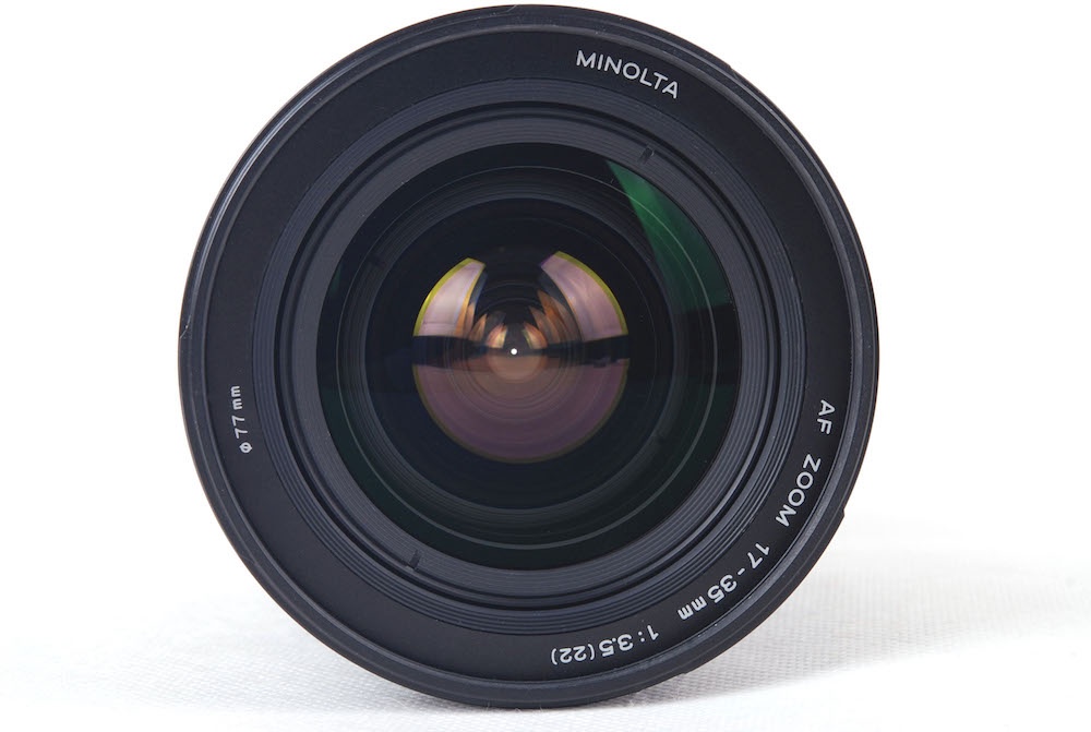 【美品】Minolta/ミノルタ AF ZOOM 17-35/3.5 (22)レンズ 、フード付