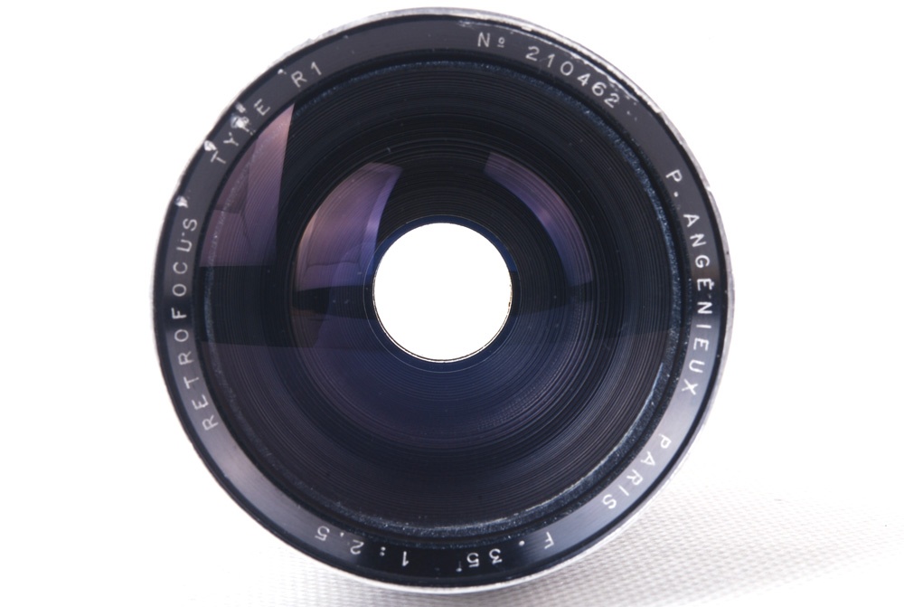 【良品】P.ANGENIEUX/アンジェニュー PARIS 35/2.5 RETROFOCUS TYPE R1レンズ EXA口