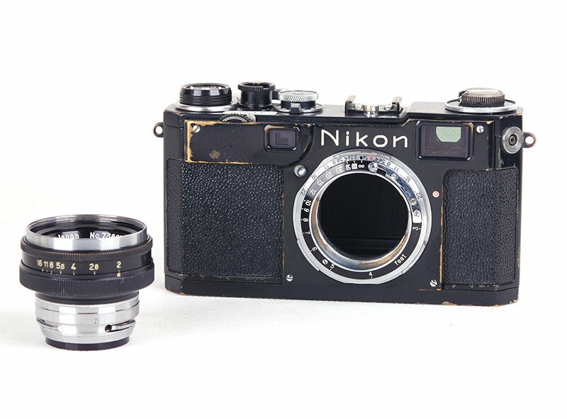 Nikonニコン S2 + 50mm f2 black paint ブラックペイント後期 