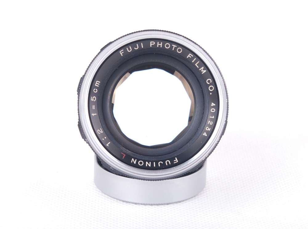 【美品】Fujinon/フジノン Fuji Photo Film 50mm F2 LTM Leica L39マウントレンズ