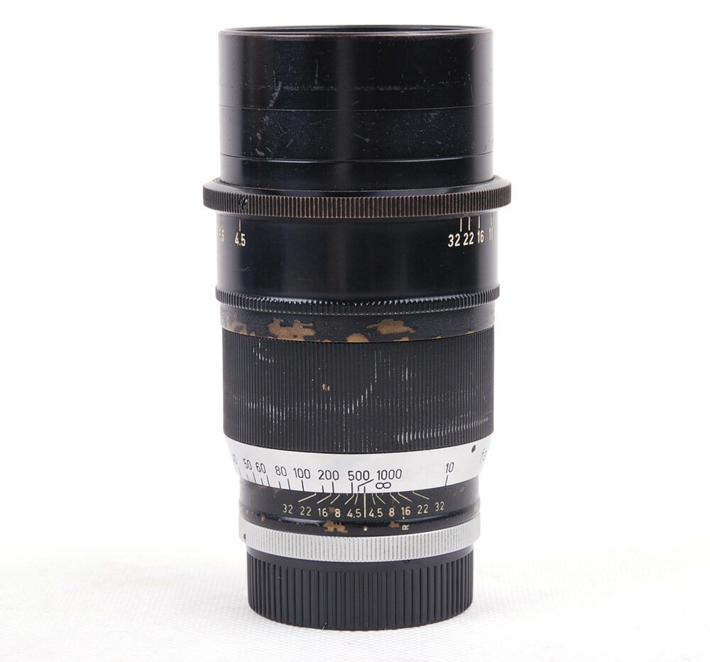 【並品】激安leicaライカ telyt 200mm f4.5 20cm ブラックペイント L39マウント