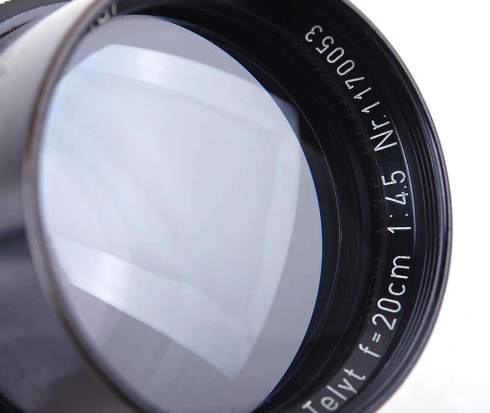 【並品】激安leicaライカ telyt 200mm f4.5 20cm ブラックペイント L39マウント