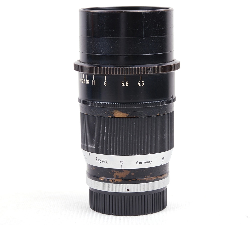 【並品】激安leicaライカ telyt 200mm f4.5 20cm ブラックペイント L39マウント