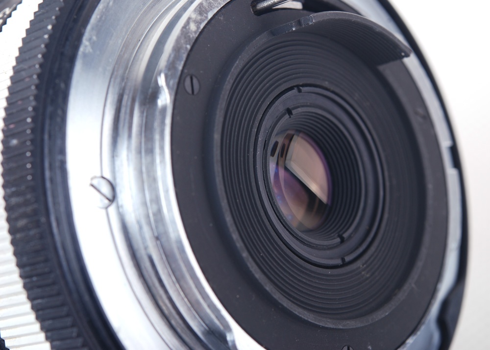 【並品】KONICAコニカ HEXANON AR 21mm f4 ARマウント フード付