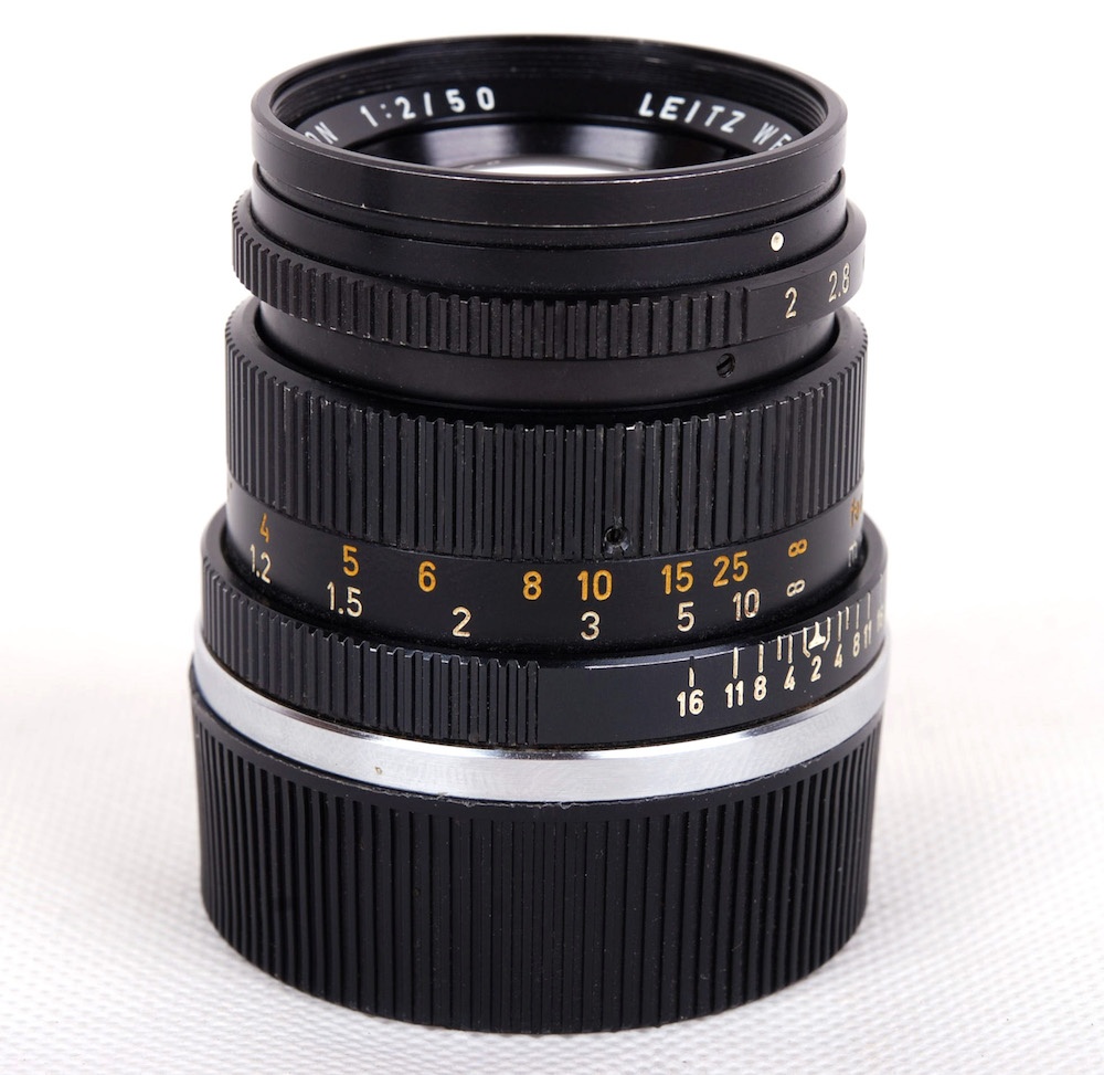 【美品】Leica/ライカ Leitz SUMMICRON/ズミクロン M 50mm F2 二代 ドイツ産 11817 233万号