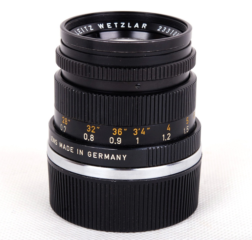 【美品】Leica/ライカ Leitz SUMMICRON/ズミクロン M 50mm F2 二代 ドイツ産 11817 233万号