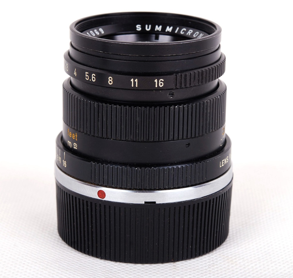 【美品】Leica/ライカ Leitz SUMMICRON/ズミクロン M 50mm F2 二代 ドイツ産 11817 233万号