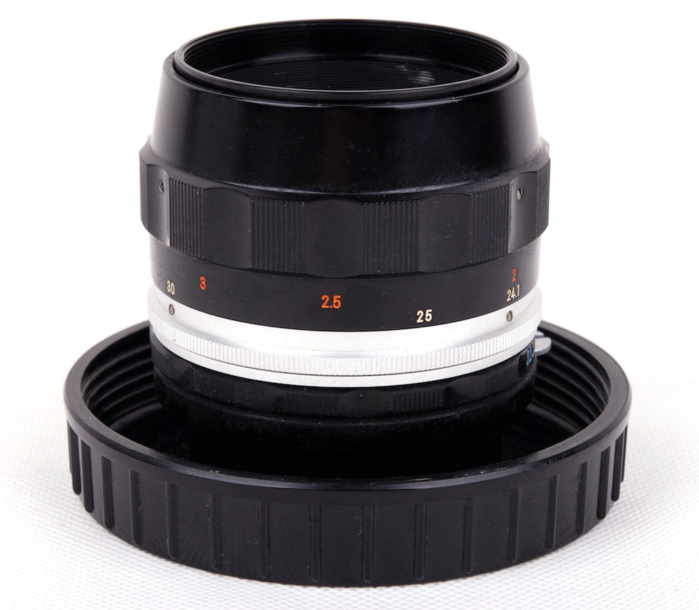【美品】NIKON/ニコン Micro-Nikkor Auto 55mm F3.5 初期1:1マクロレンズ NON-AI Nippon Kogaku
