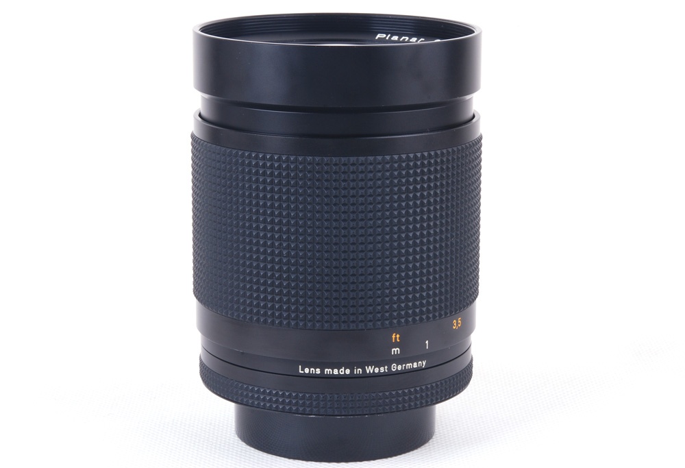 【美品】Contax/コンタックス zeiss Planar 100mm F2 T* AEG YC口ドイツ産レンズ
