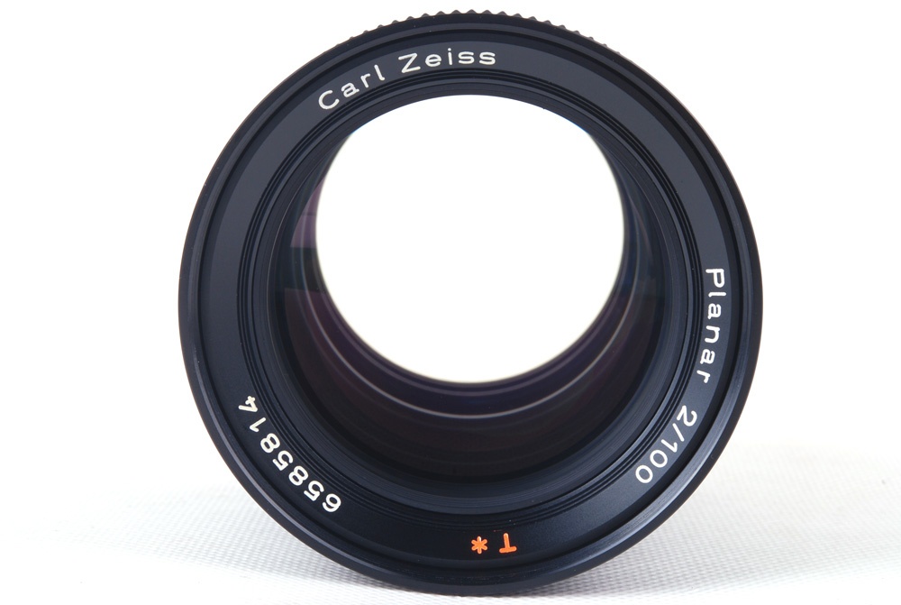【美品】Contax/コンタックス zeiss Planar 100mm F2 T* AEG YC口ドイツ産レンズ