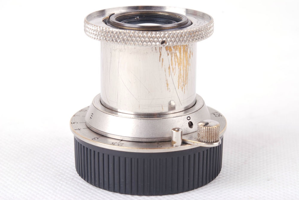 【良品】Leica/ライカ Elmar 50mm F3.5 Nickel 初期型 シリアルナンバーなし版