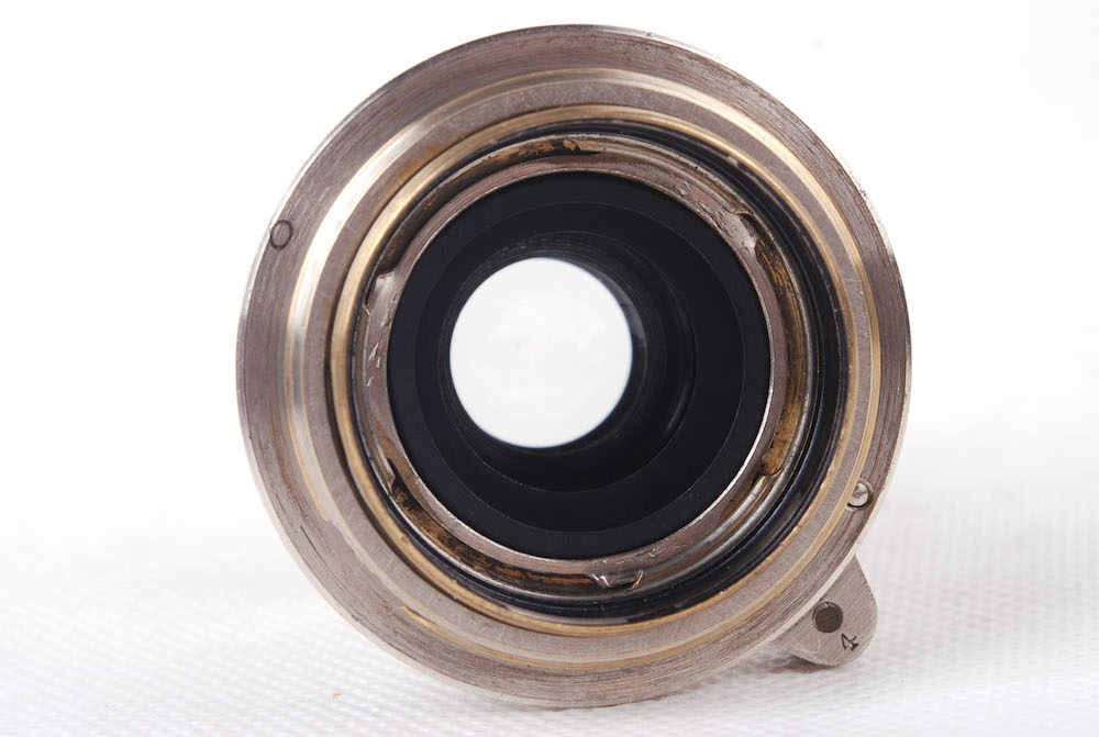 【良品】Leica/ライカ Elmar 50mm F3.5 Nickel 初期型 シリアルナンバーなし版