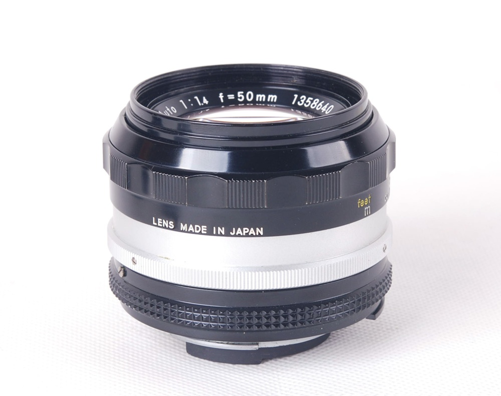 【美品】Nikon/ニコン Nikkor-S.C Auto 50mm F1.4 AI Nippon kogakuレンズ