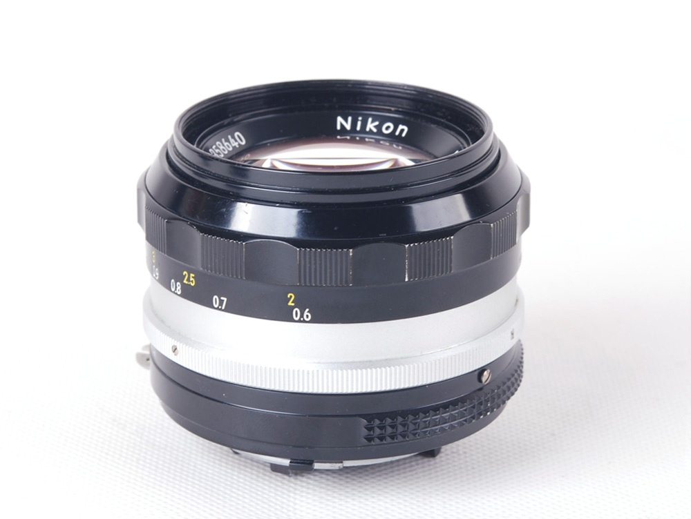 【美品】Nikon/ニコン Nikkor-S.C Auto 50mm F1.4 AI Nippon kogakuレンズ