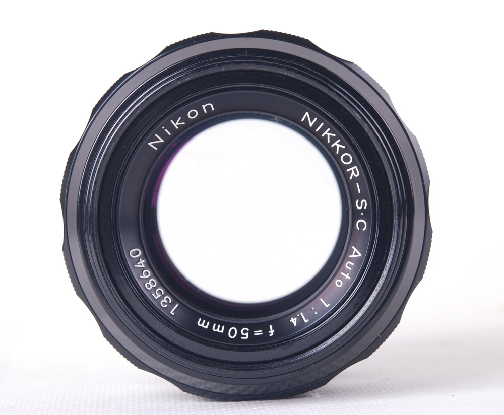 【美品】Nikon/ニコン Nikkor-S.C Auto 50mm F1.4 AI Nippon kogakuレンズ